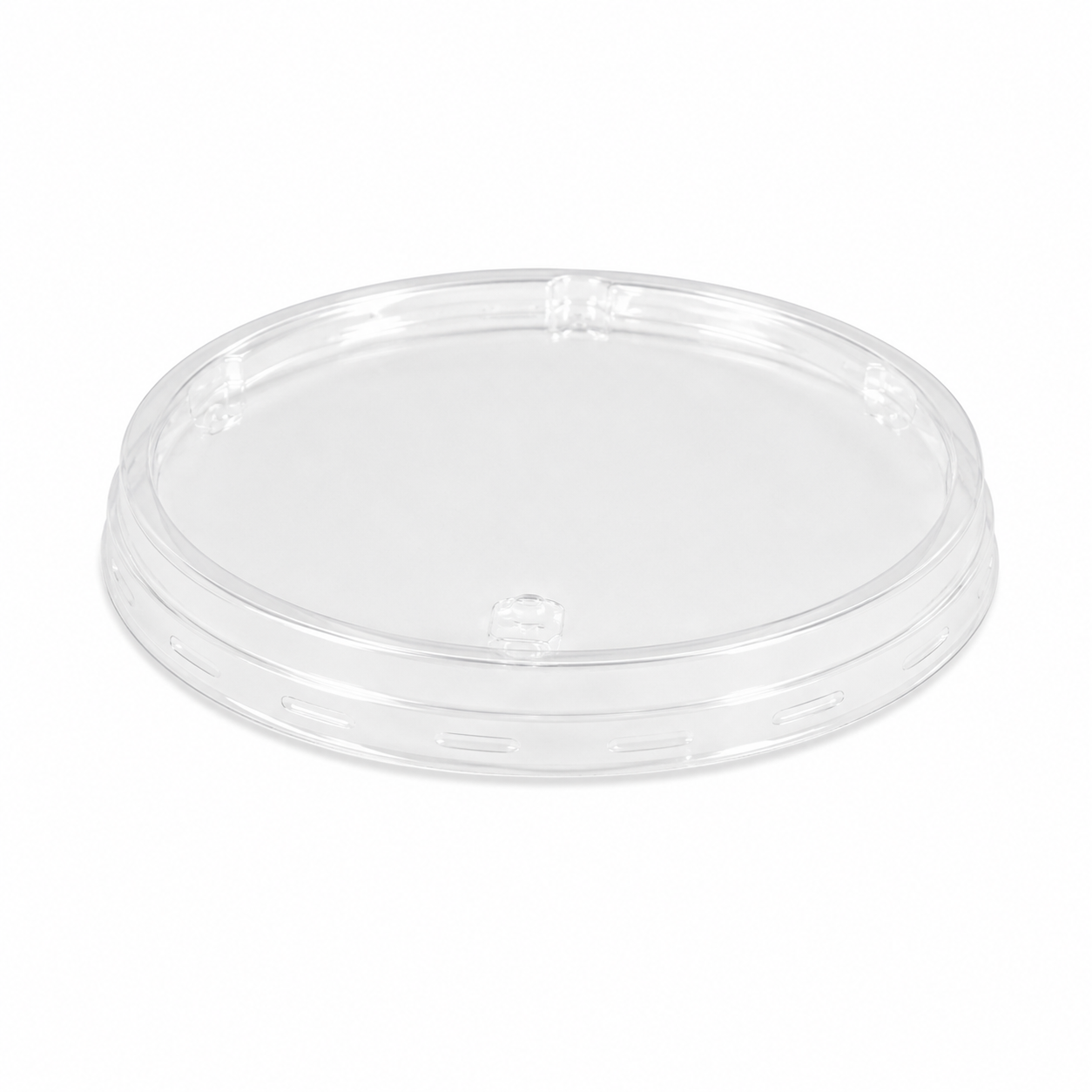 WB155L Clear PET Lid for Paper Bowl | Ø155mm