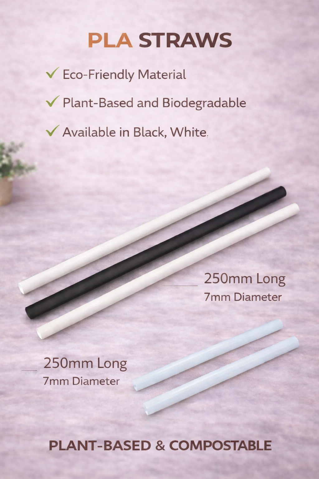 PLA Straws