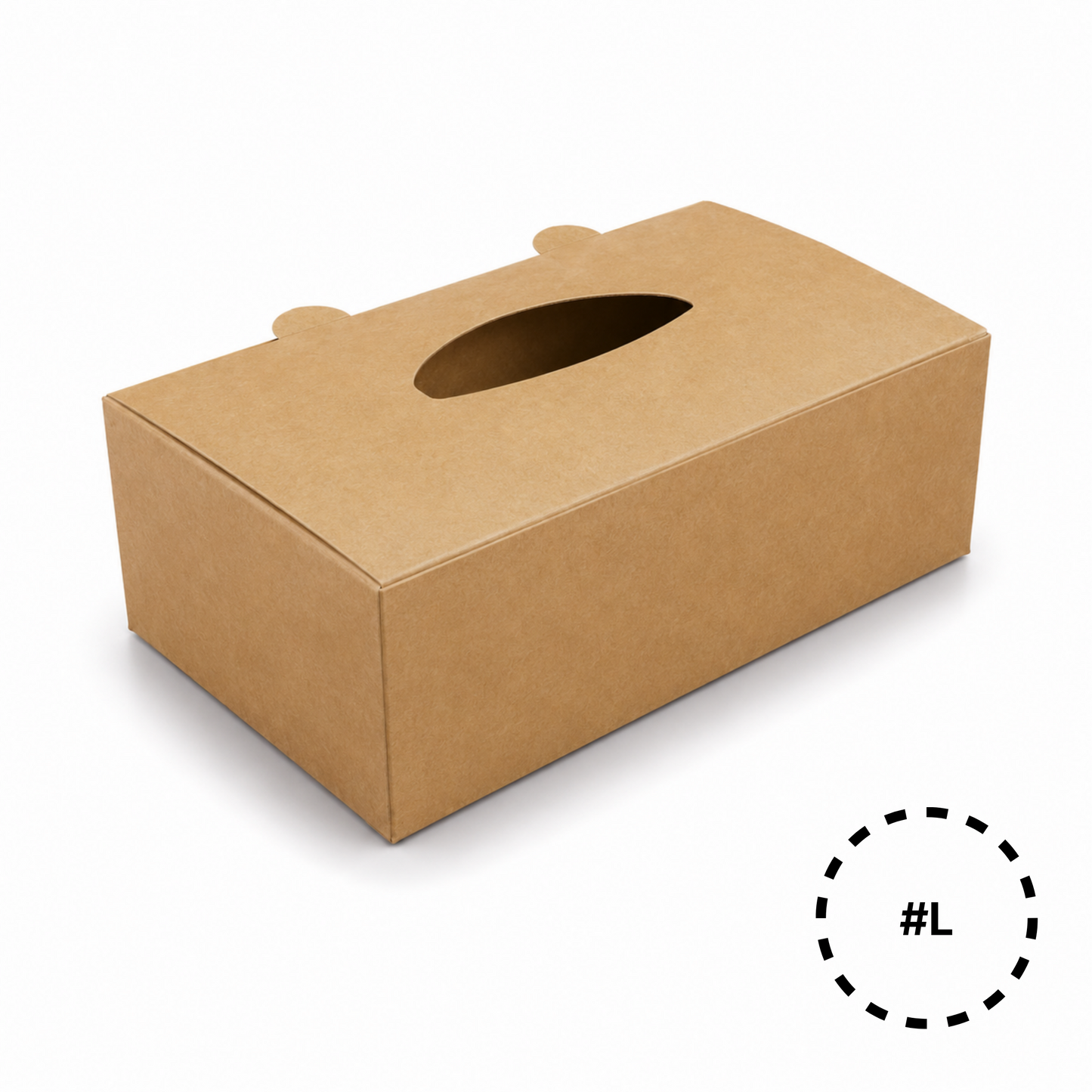 KCB-L Kraft Paper Chicken Box  | Large