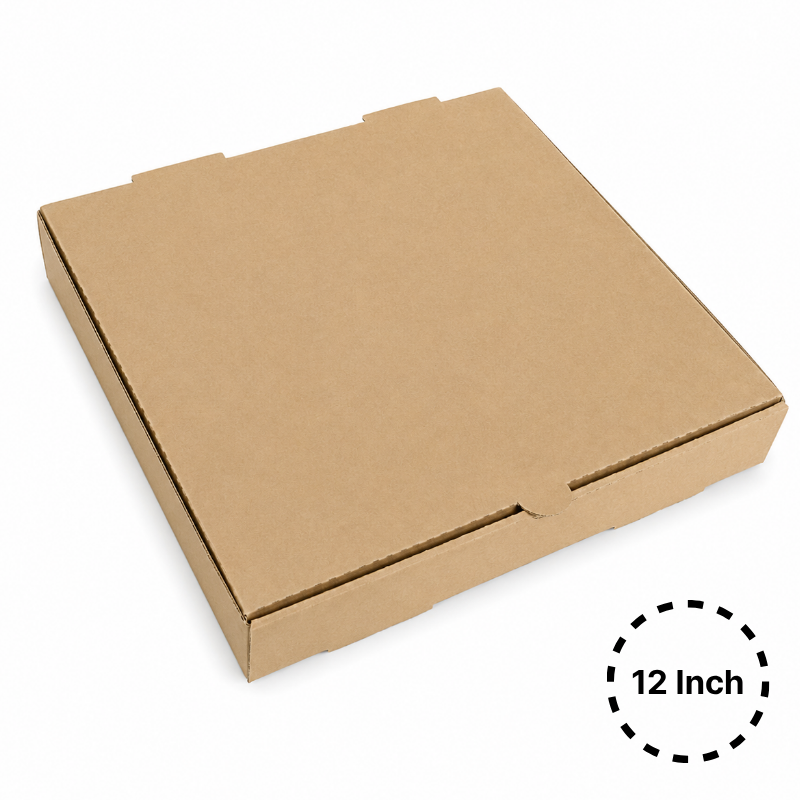 KPB12 Kraft Paper Pizza Box | 12"