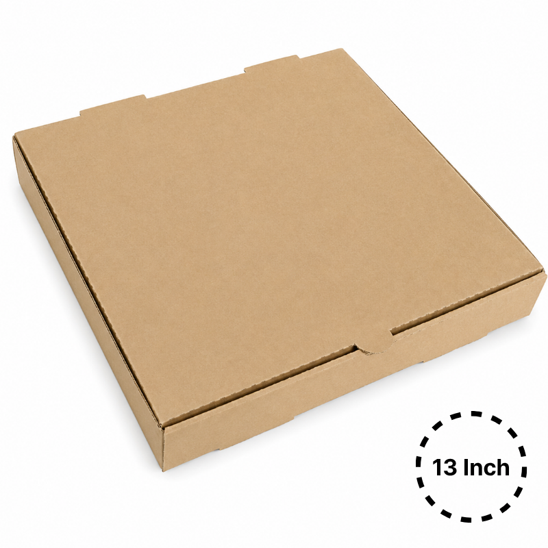 KPB13 Kraft Paper Pizza Box | 13"