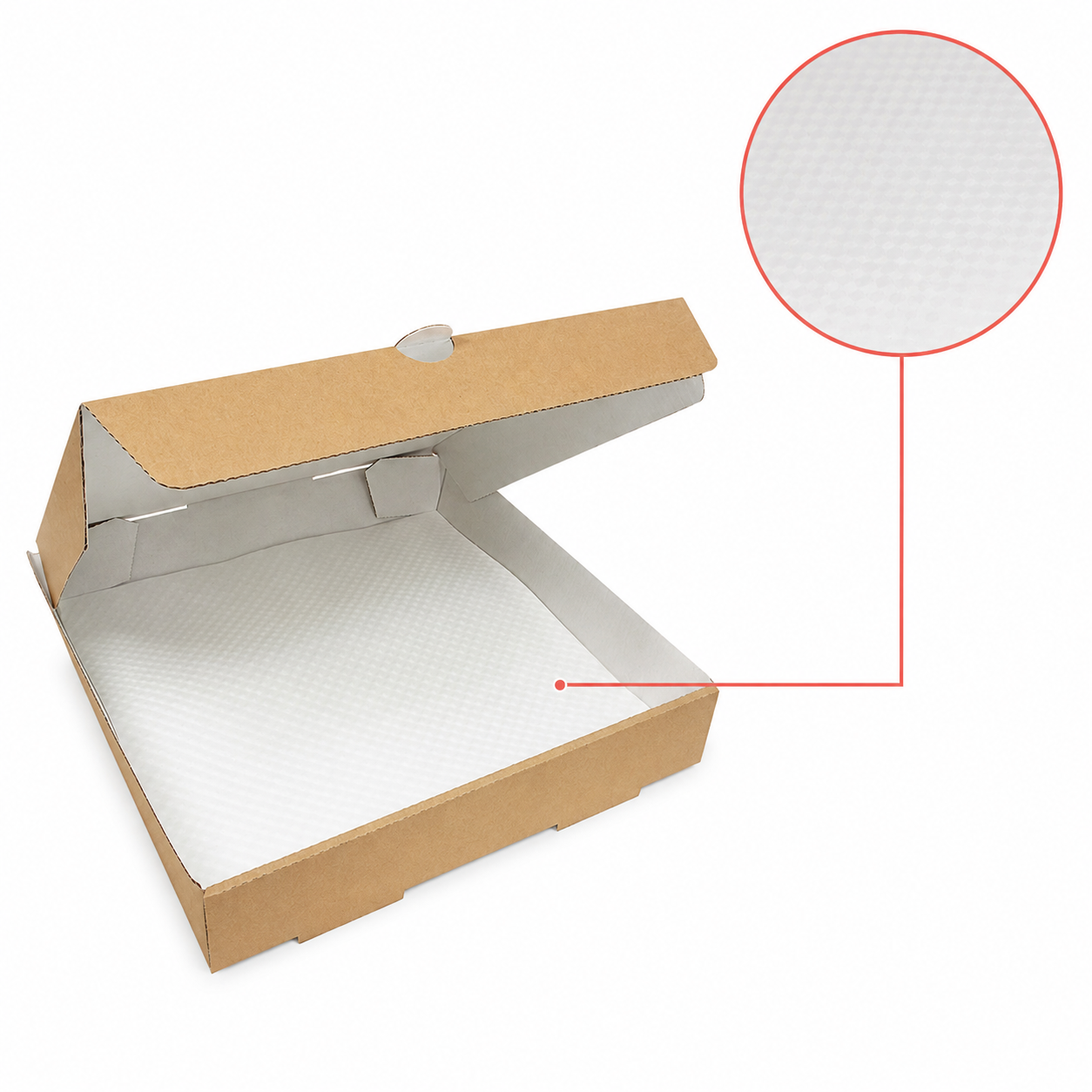 Embossed Greaseproof Pizza Liner