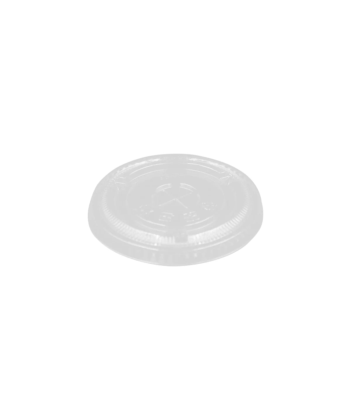 78mm PET Cold Paper Cups Flat Lids