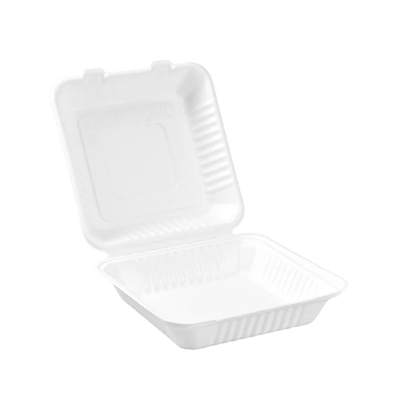 CS-99 Sugarcane Clamshell Box