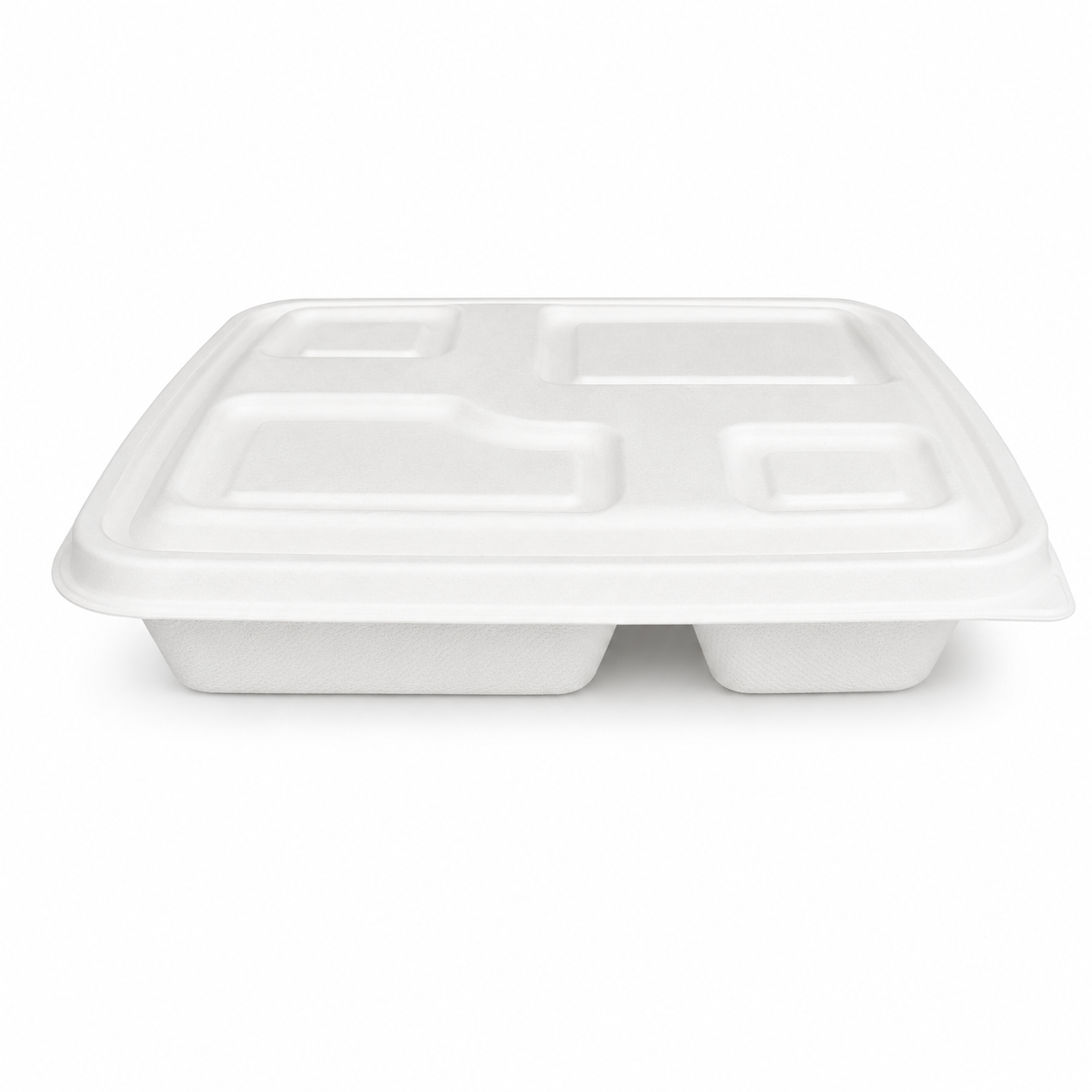 FTD041 4-Compartment Sugarcane Meal Box