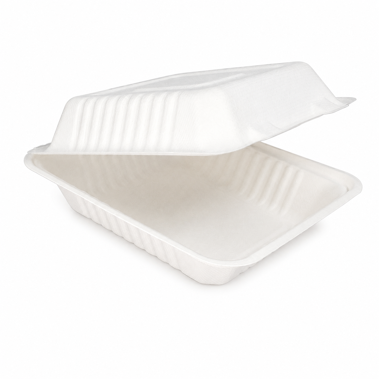 HC08 Sugarcane Clamshell Box | 900ml