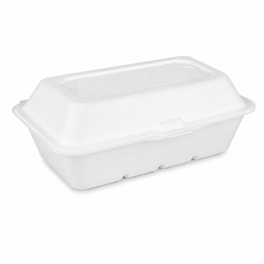 HDCB Heavy Duty Sugarcane Clamshell Box | 1200 ml