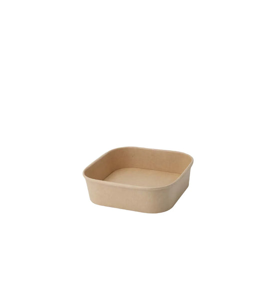 KPRB 580ML Kraft Paper Rectangular Bowl