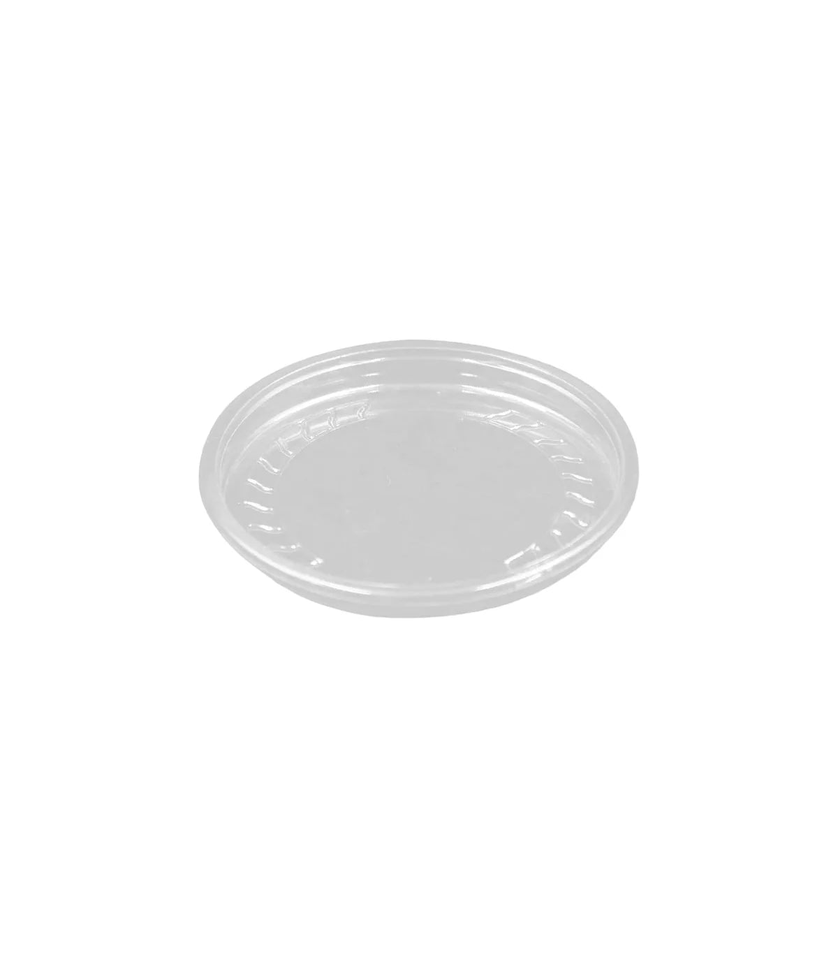 117mm PET Deli Container Outer-fit Flat Lid
