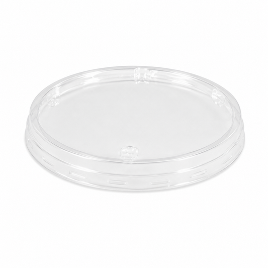 WB155L Clear PET Lid for Paper Bowl | Ø155mm