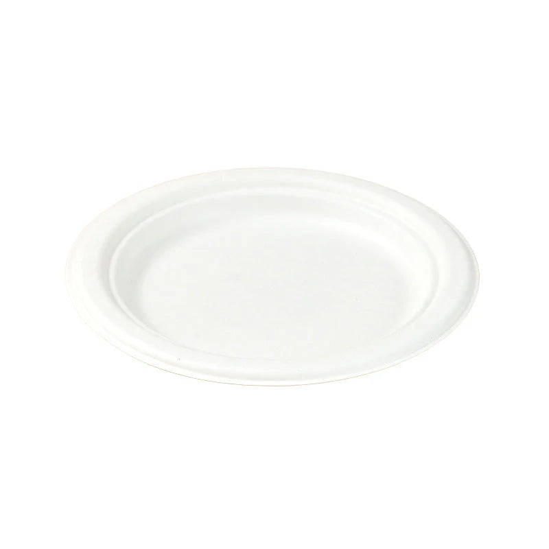 7" Sugarcane Round Plate