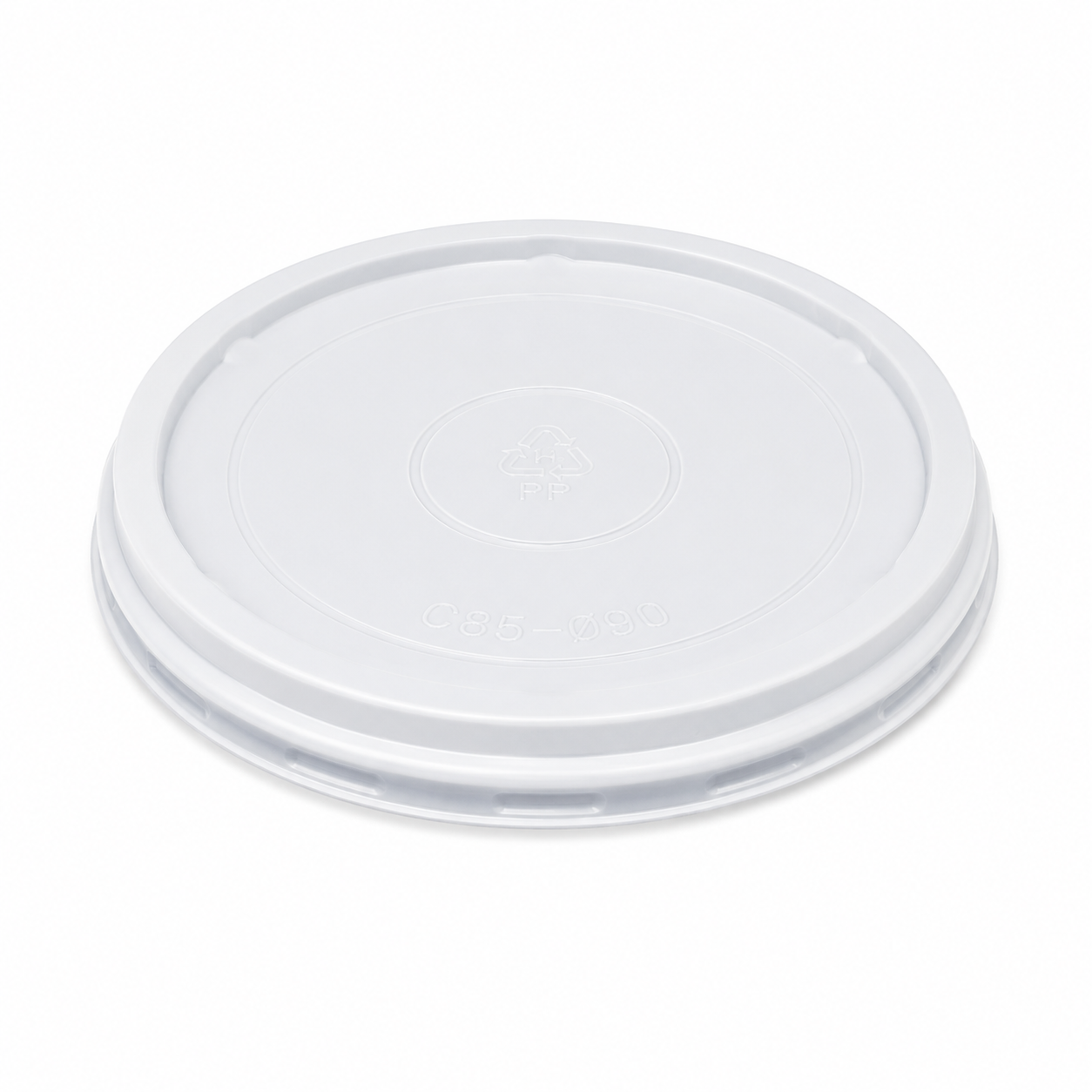 WB125L PP Lid for Paper Bowl | Ø125mm