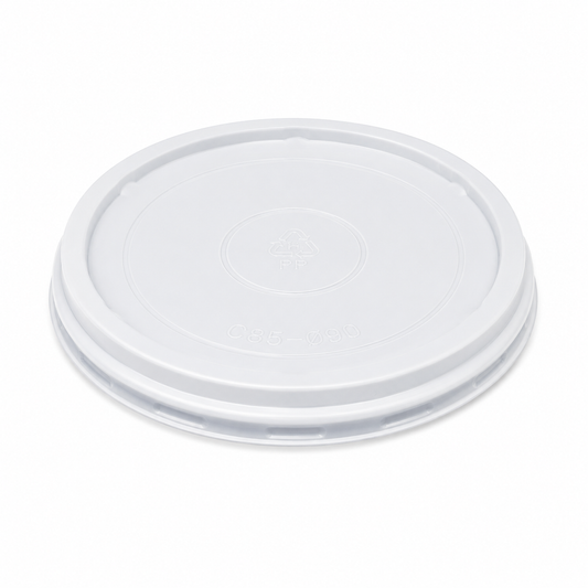 WB125L PP Lid for Paper Bowl | Ø125mm