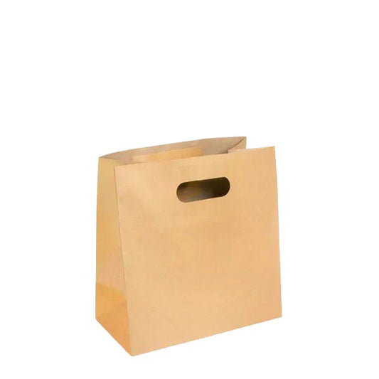RPPB-120 Small Die Cut Handle Kraft Paper Bags