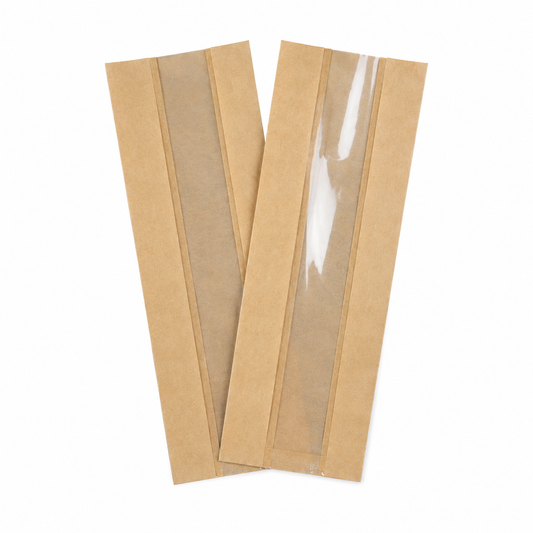 KWB-S Kraft Paper Window Bag | Small