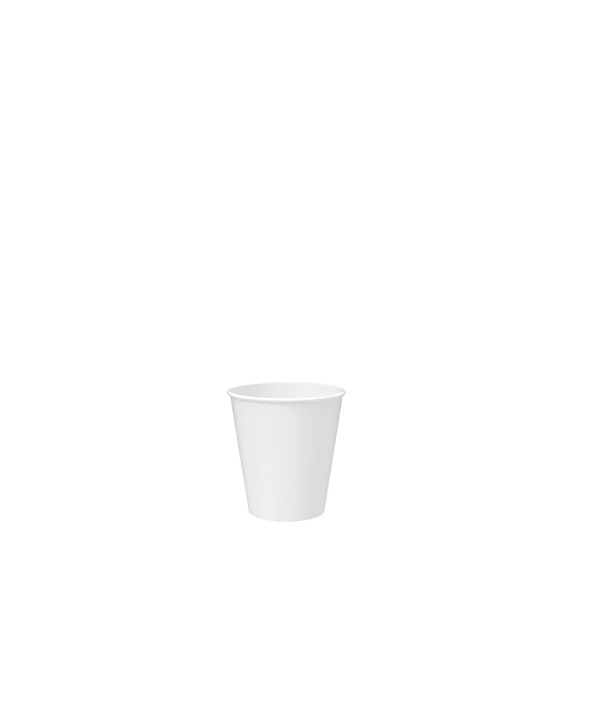 White 4oz Single Layer Hot Paper Cup