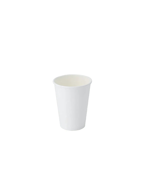 White 12oz 90mm Single Layer Hot Paper Cup