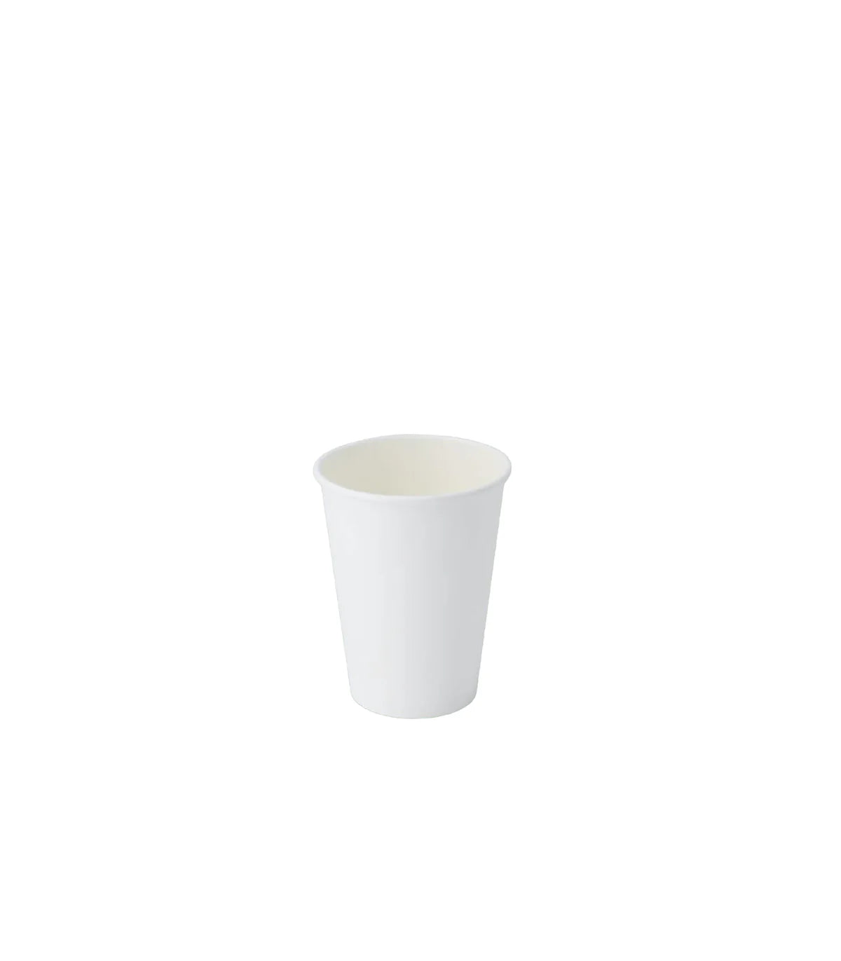 White 8oz 90mm Single Layer Hot Paper Cup