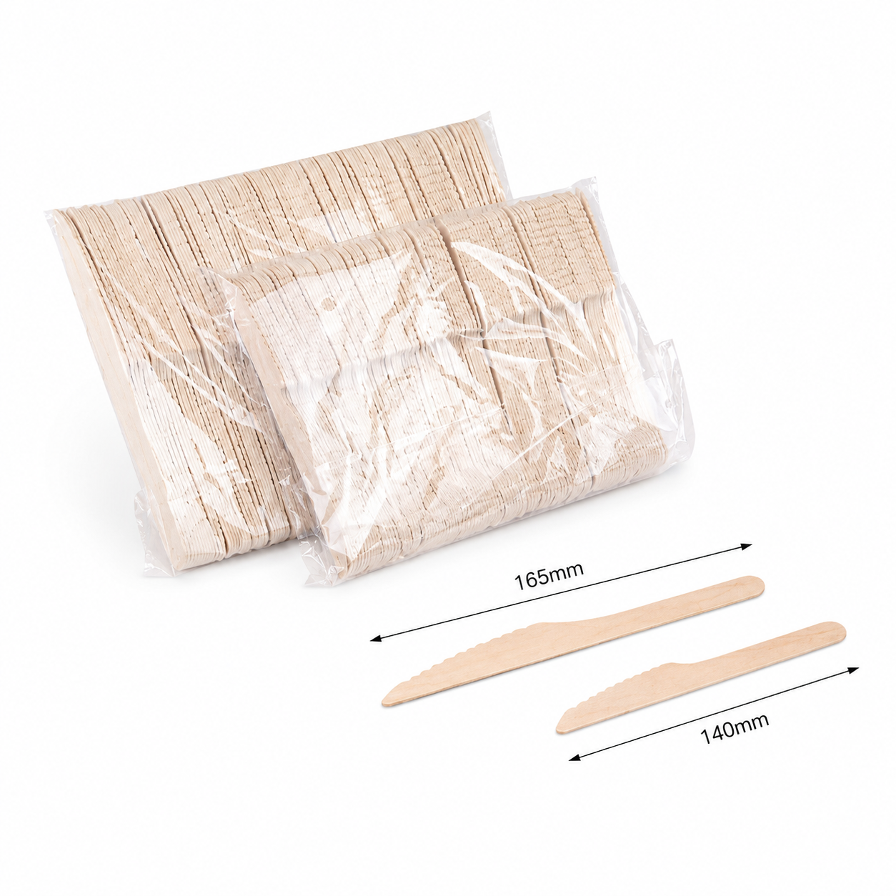 WK140 Disposable Wooden Knife | 140mm